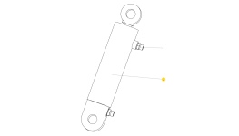 Гидроцилиндр подъёма штанг XZ120E