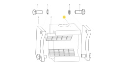 Держатель губок тисков ZX230E