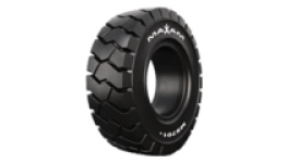 27x10-12/8,00G(250/75-12) MS701+ TR Цельнолитая немаркая с бортом ВЬЕТНАМ